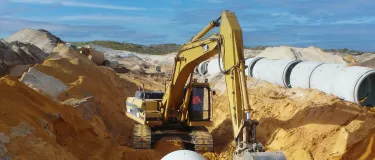 Humes HDPE lined pipes – Alkimos Wastewater Scheme, WA