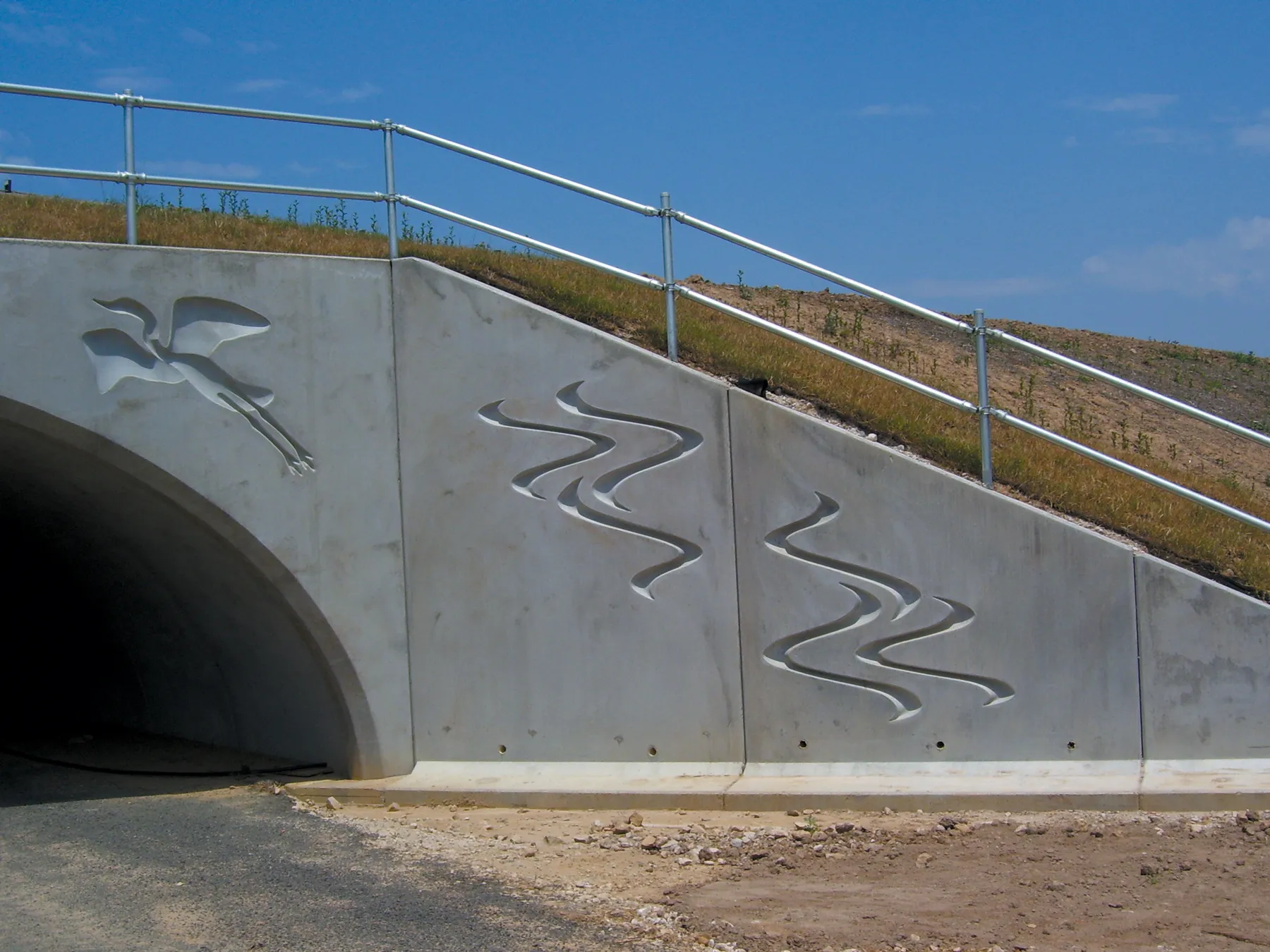 Example of an architectural finish.