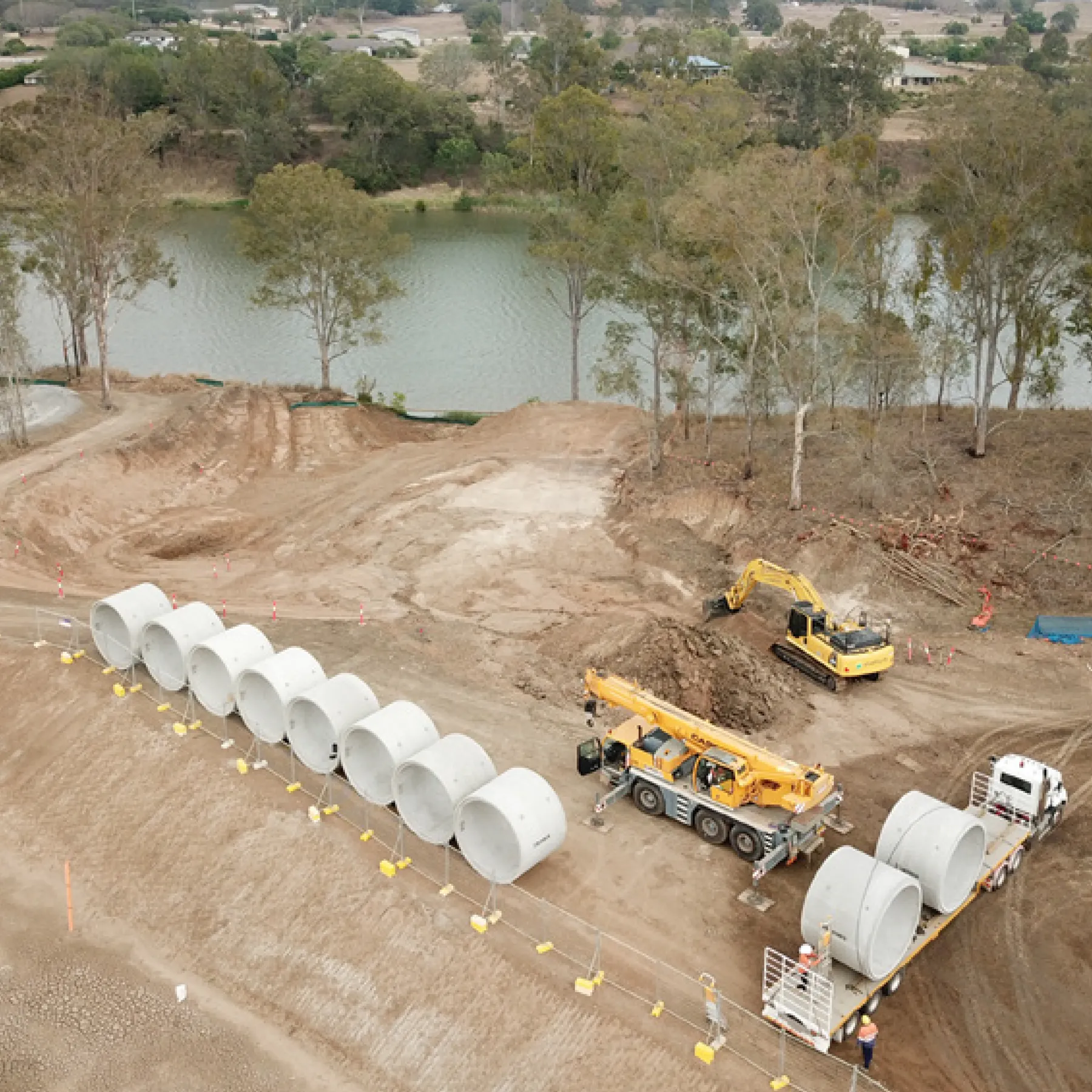 Redbank Motorway Estate Stormwater Works