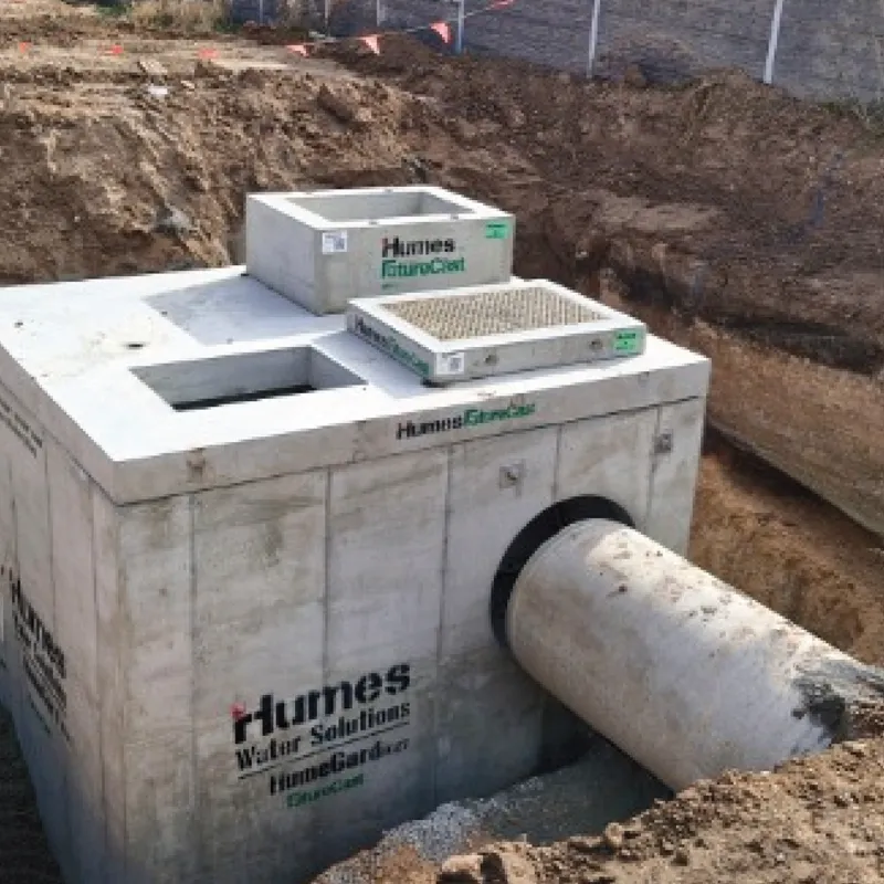 HumeGard Stormwater System Installation at Vista Residential Development
