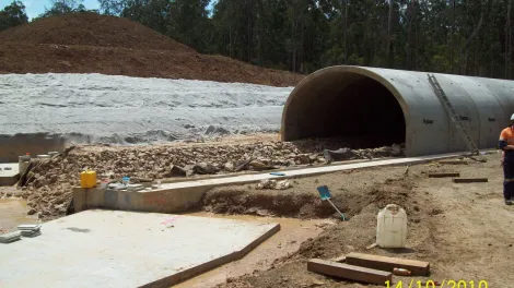 Glenugie Upgrade, Pacific Highway - Precast arches